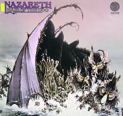Thumbnail of NAZARETH - Hair of the Dog (German Release) album front cover